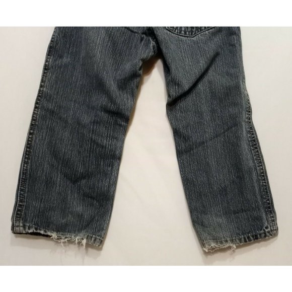 Blue Jeans Denim Size 3T Boys Cherokee Toddler Walked on Hems - Picture 5 of 9